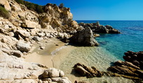 Strand op Sardinië Strand op Sardinië