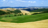 Landschap in Umbrië Landschap in Umbrië